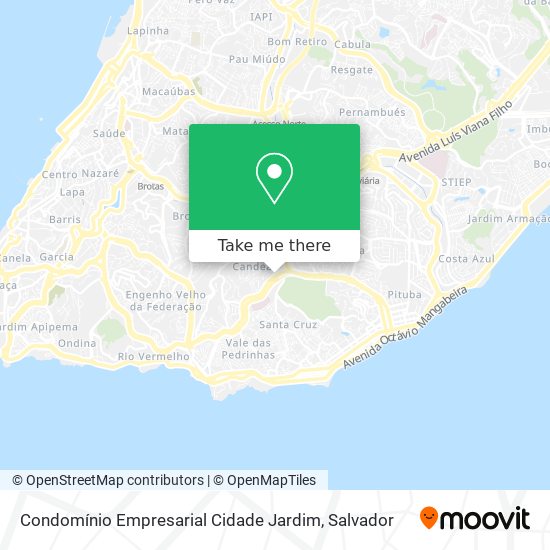Condomínio Empresarial Cidade Jardim map