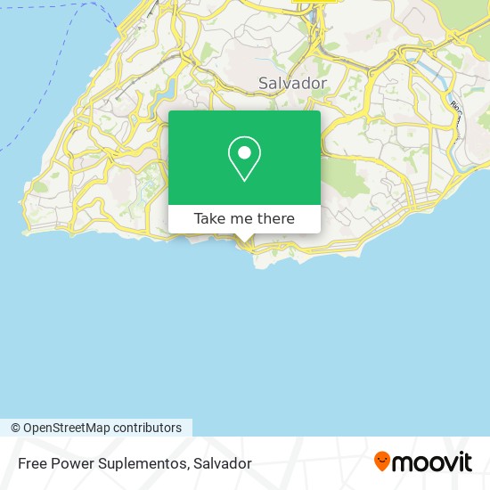 Mapa Free Power Suplementos