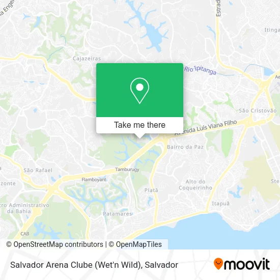 Salvador Arena Clube (Wet'n Wild) map