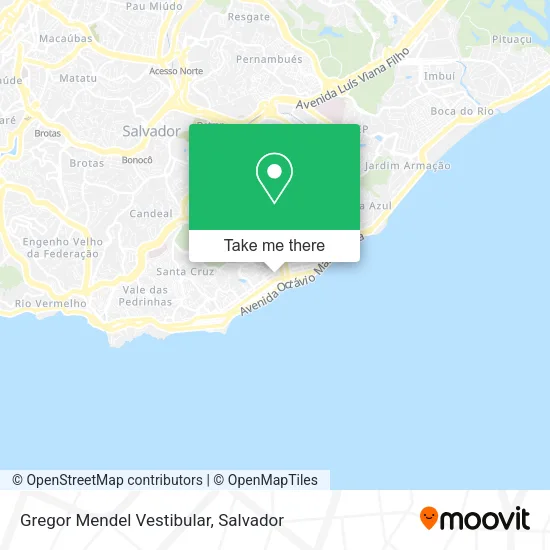 Gregor Mendel Vestibular map