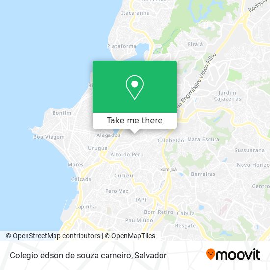 Colegio edson de souza carneiro map
