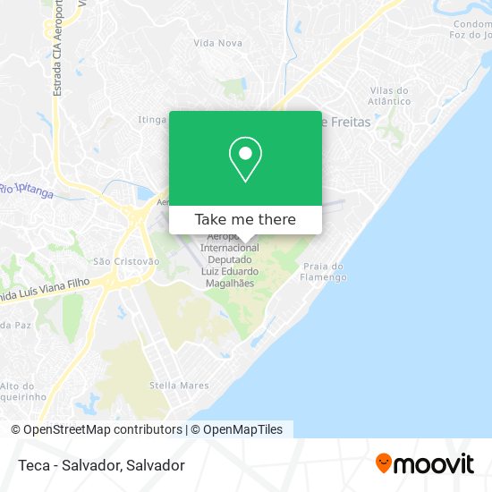 Mapa Teca - Salvador