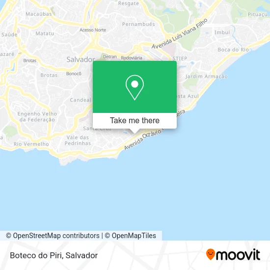 Boteco do Piri map