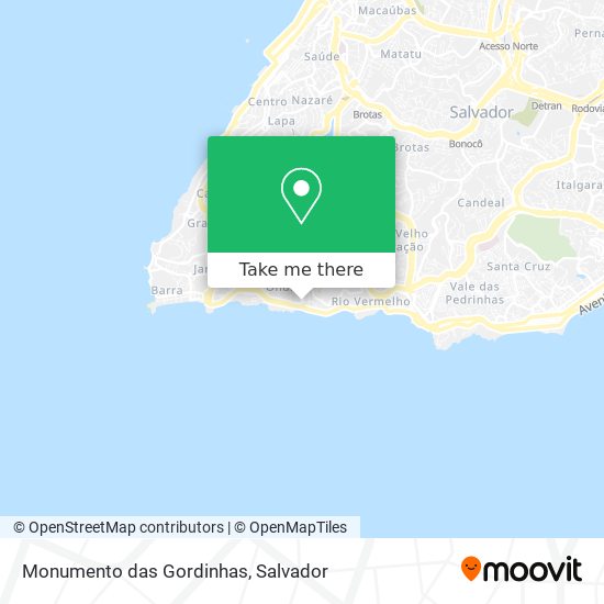 Mapa Monumento das Gordinhas