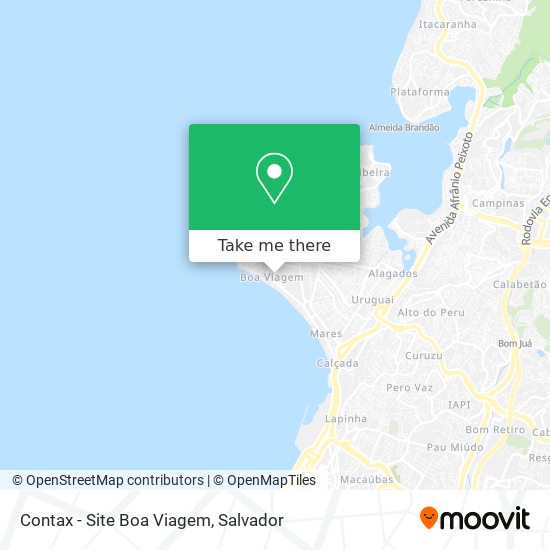 Contax - Site Boa Viagem map