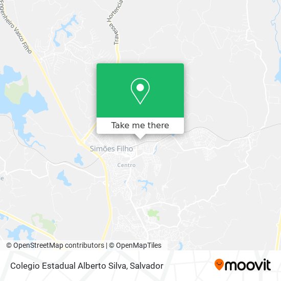 Colegio Estadual Alberto Silva map