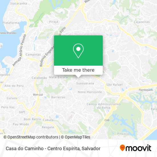 Casa do Caminho - Centro Espírita map