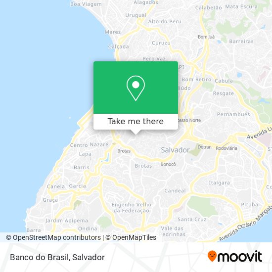 Mapa Banco do Brasil