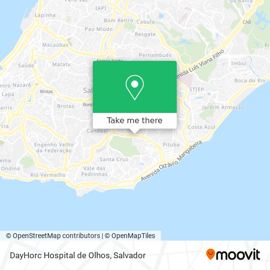 DayHorc Hospital de Olhos map