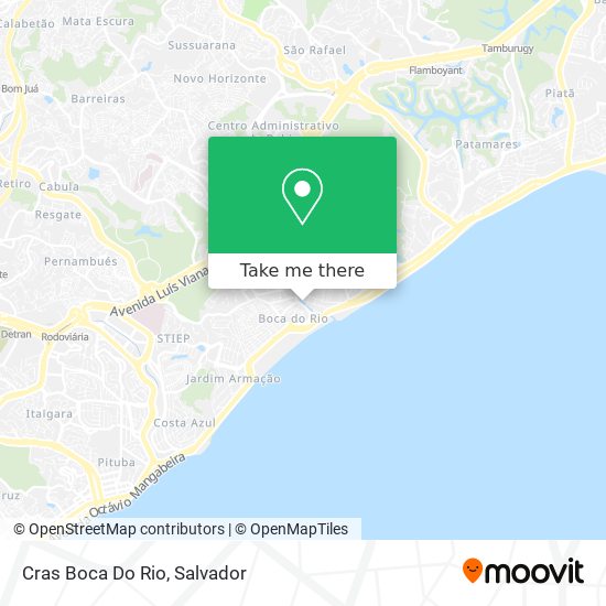 Mapa Cras Boca Do Rio