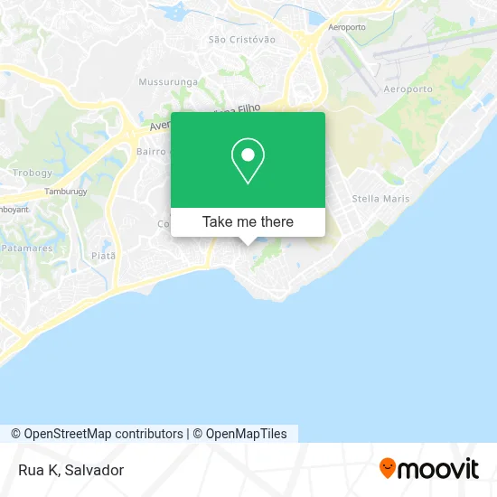 Rua K map