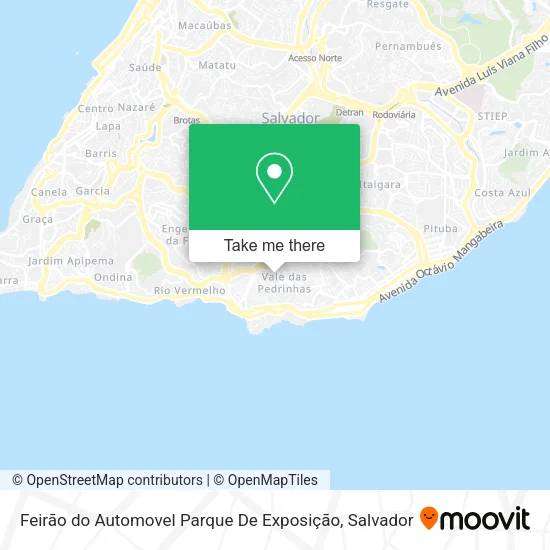 Feirão do Automovel Parque De Exposição map