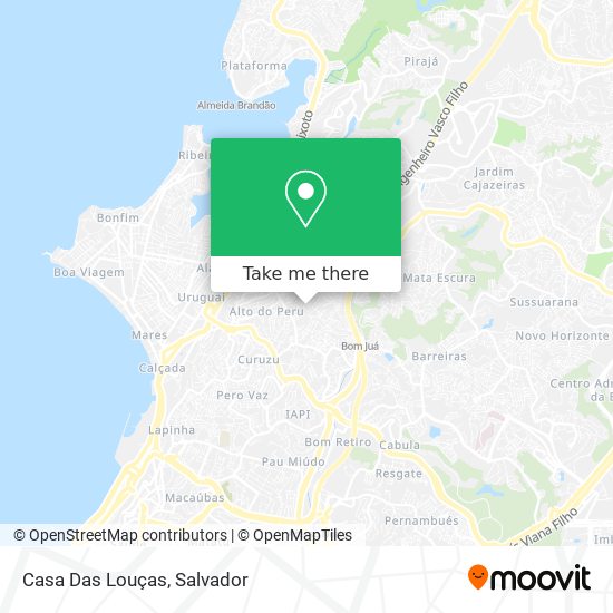 Casa Das Louças map