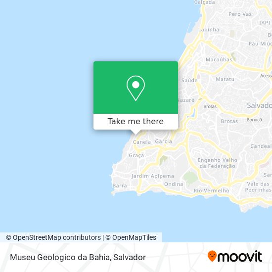 Museu Geologico da Bahia map