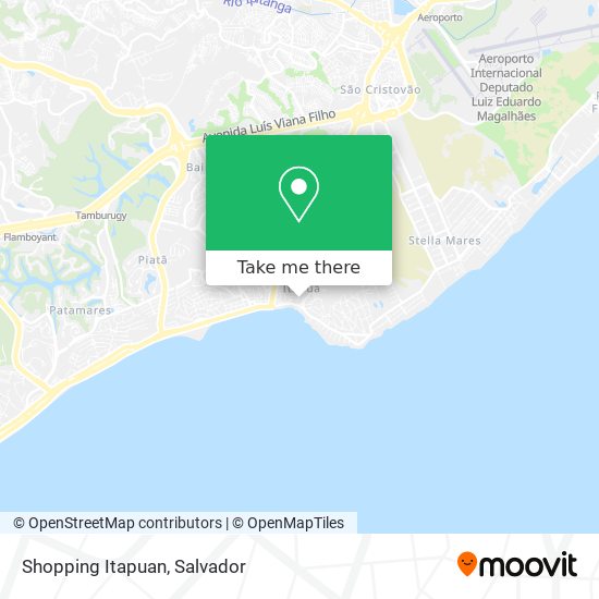 Mapa Shopping Itapuan