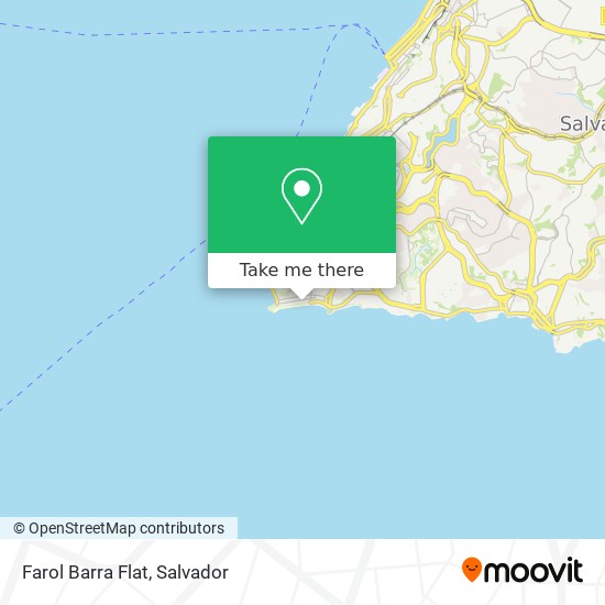 Mapa Farol Barra Flat