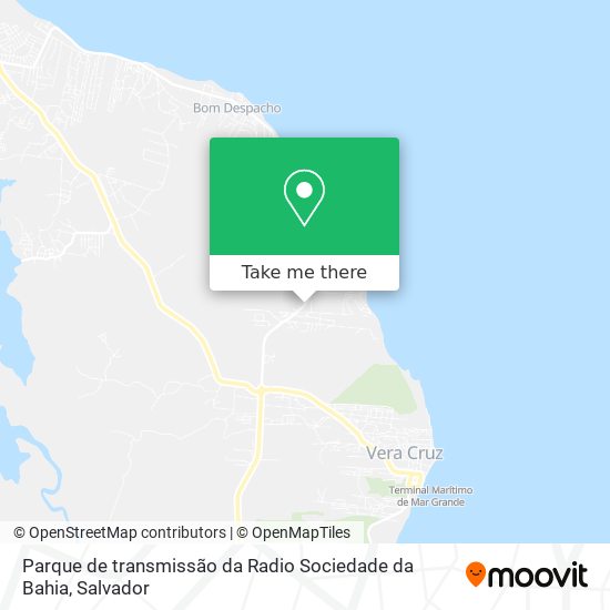 Parque de transmissão da Radio Sociedade da Bahia map