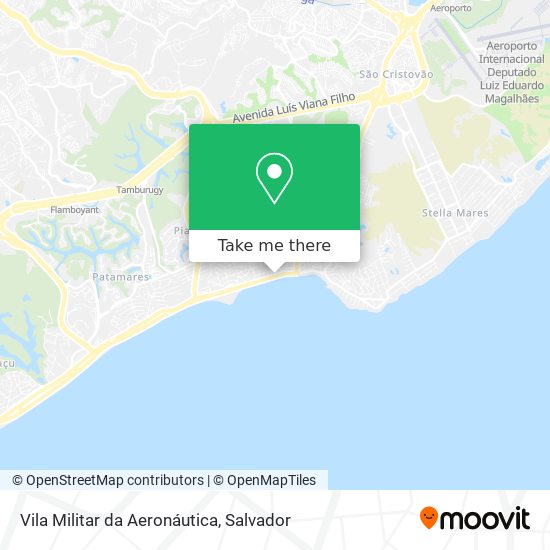 Vila Militar da Aeronáutica map