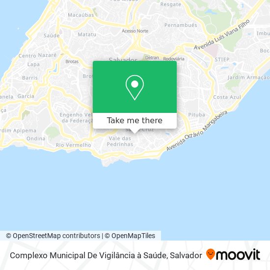 Complexo Municipal De Vigilância à Saúde map