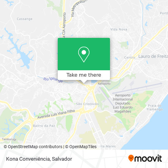 Kona Conveniência map