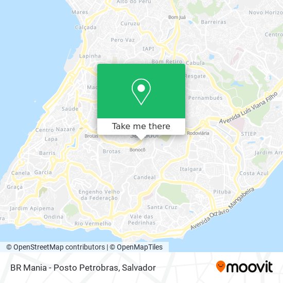 BR Mania - Posto Petrobras map
