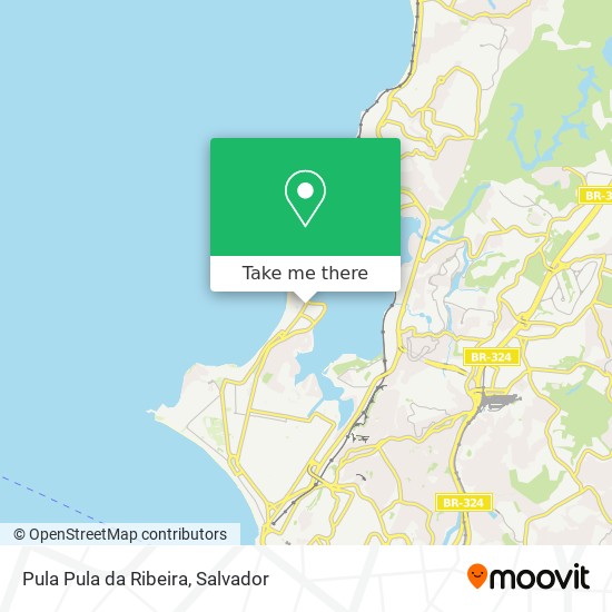 Pula Pula da Ribeira map