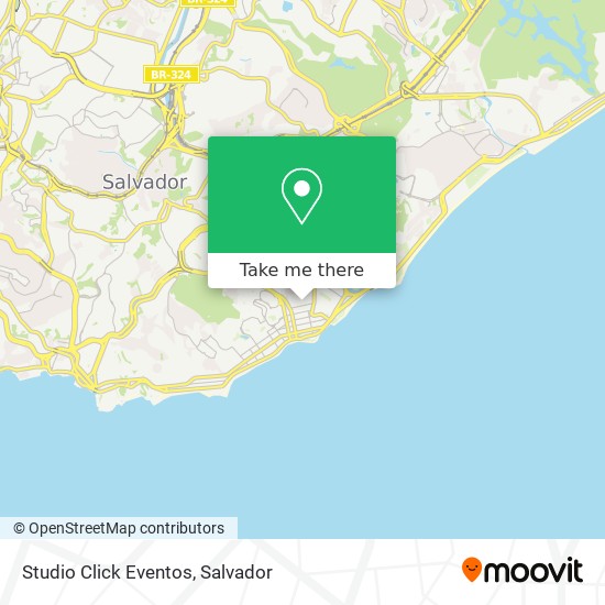 Studio Click Eventos map
