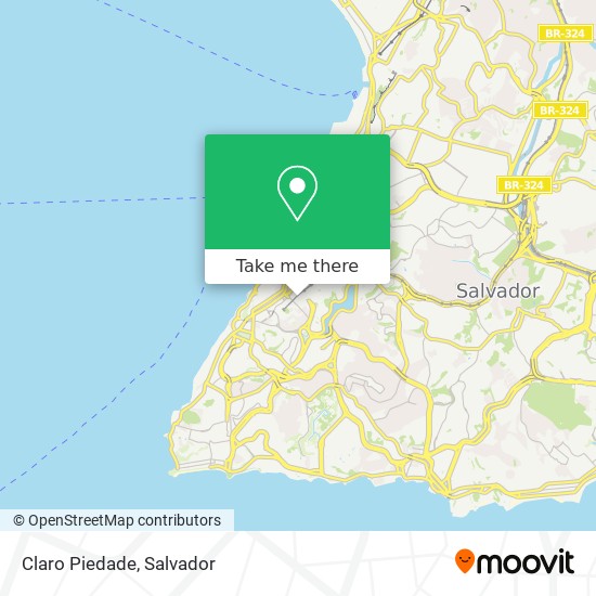 Claro Piedade map