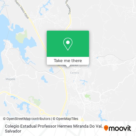 Colegio Estadual Professor Hermes Miranda Do Val map