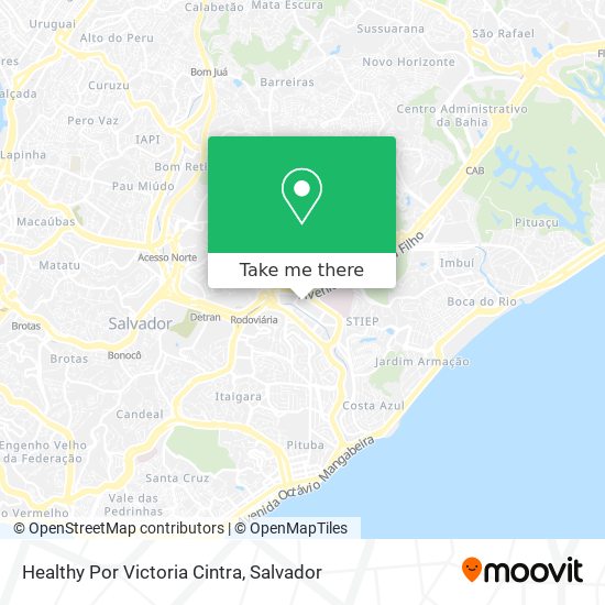 Healthy Por Victoria Cintra map