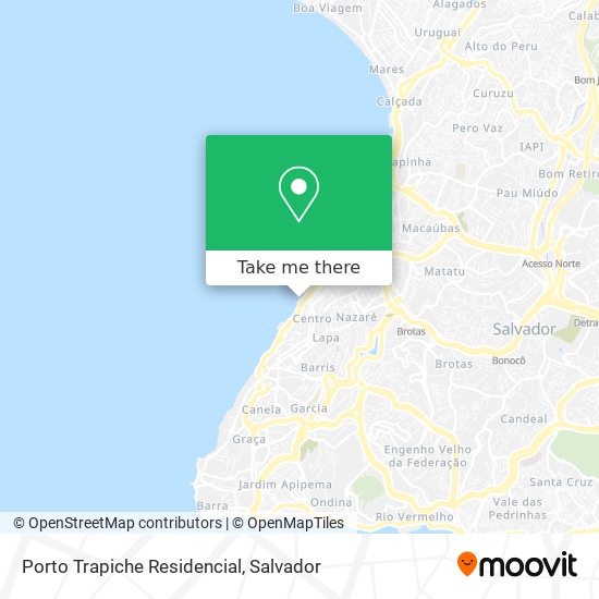 Porto Trapiche Residencial map