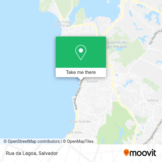 Rua da Lagoa map