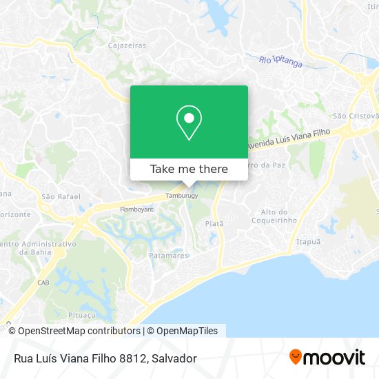 Rua Luís Viana Filho 8812 map