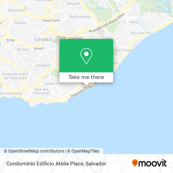Condominio Edificio Atelie Place map
