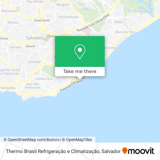 Thermo Brasil Refrigeração e Climatização map