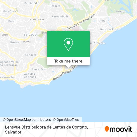 Lensvue Distribuidora de Lentes de Contato map