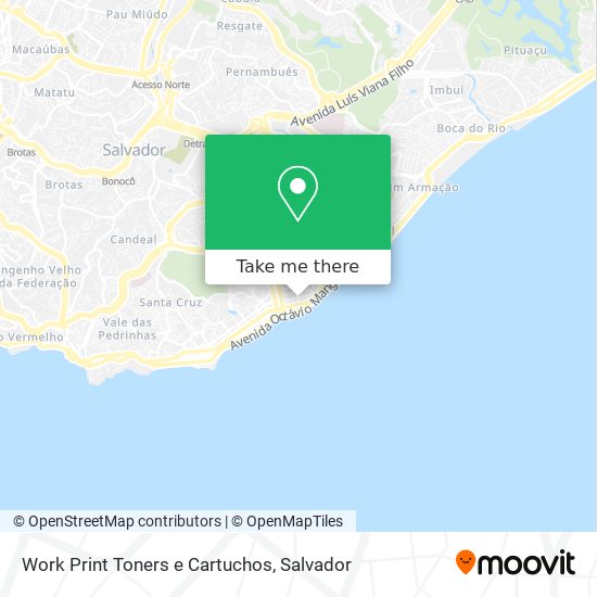 Work Print Toners e Cartuchos map