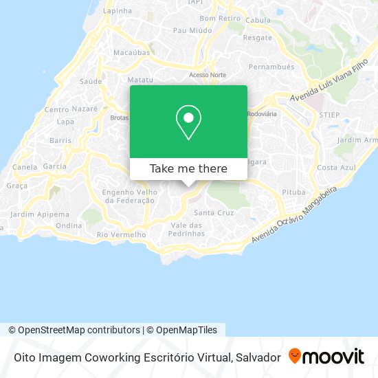 Oito Imagem Coworking Escritório Virtual map