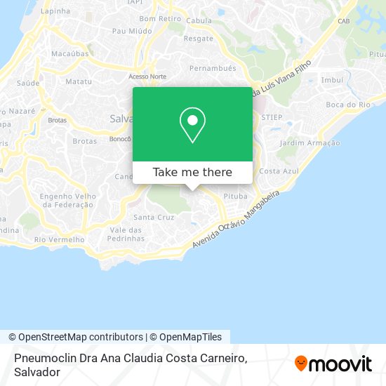 Pneumoclin Dra Ana Claudia Costa Carneiro map