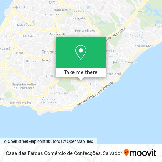 Casa das Fardas Comércio de Confecções map