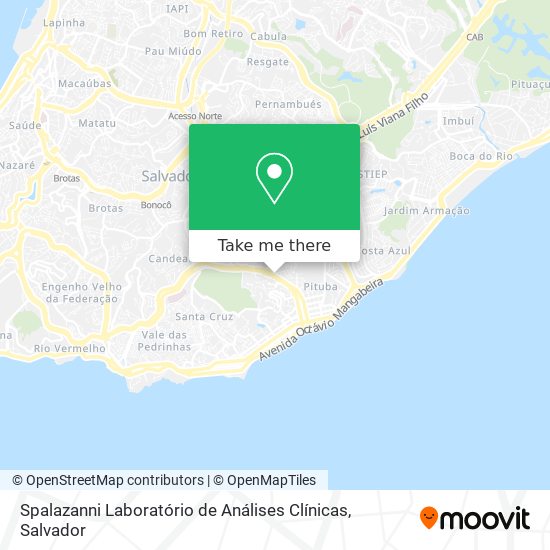 Spalazanni Laboratório de Análises Clínicas map
