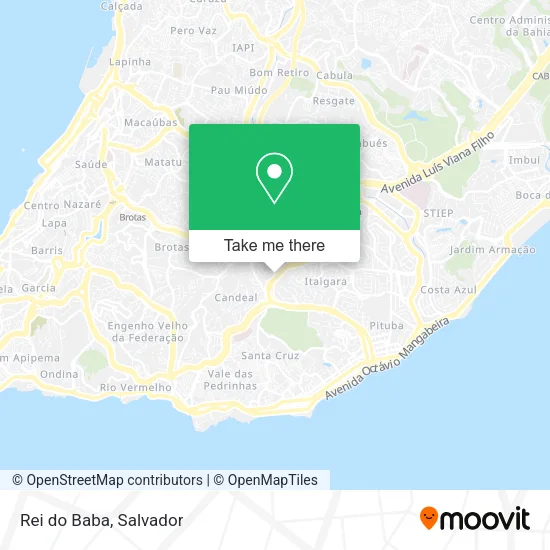 Rei do Baba map