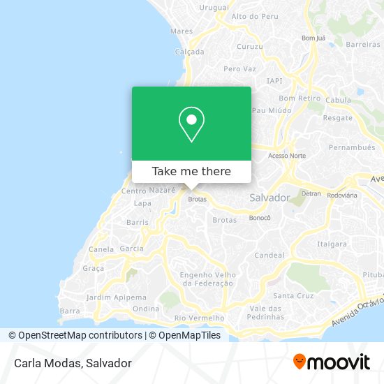 Carla Modas map