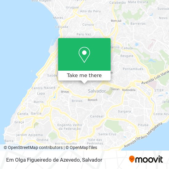 Em Olga Figueiredo de Azevedo map