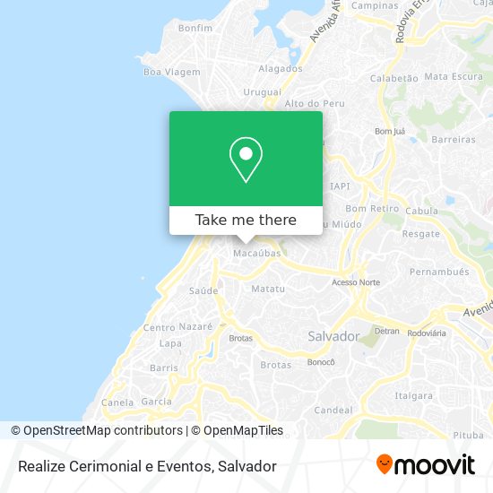 Realize Cerimonial e Eventos map