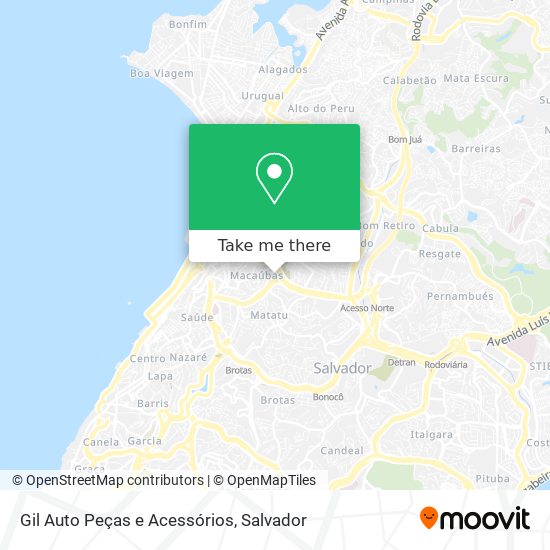 Mapa Gil Auto Peças e Acessórios