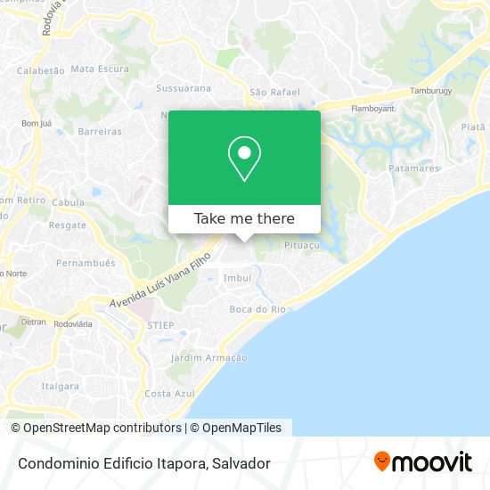 Condominio Edificio Itapora map