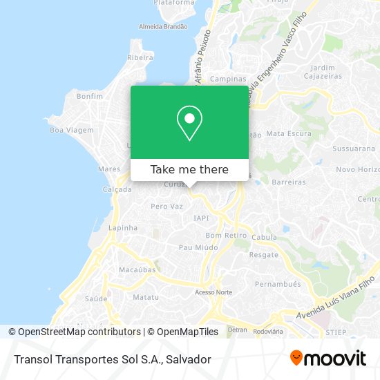 Transol Transportes Sol S.A. map