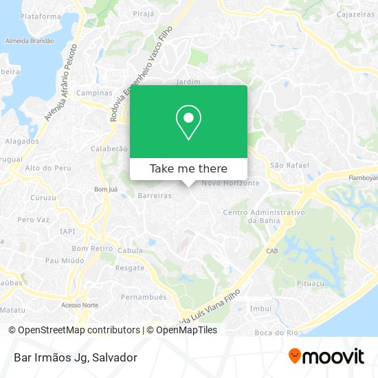 Bar Irmãos Jg map
