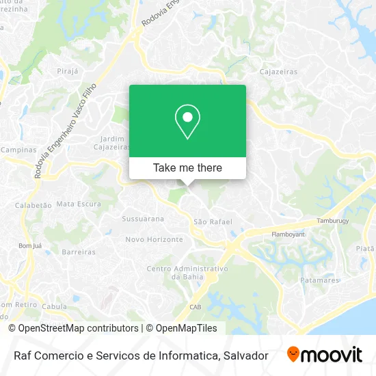 Raf Comercio e Servicos de Informatica map